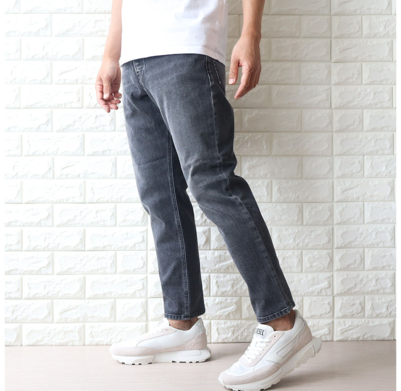 JEANS - DENIM BLACK/GREY