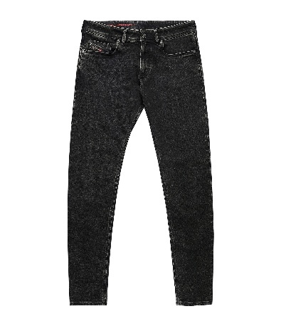 JEANS - DENIM BLACK/GREY