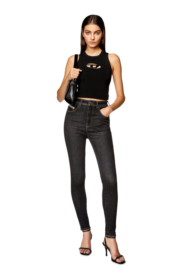 JEANS - DENIM BLACK/GREY