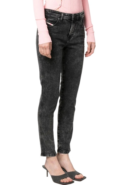 JEANS - DENIM BLACK/GREY