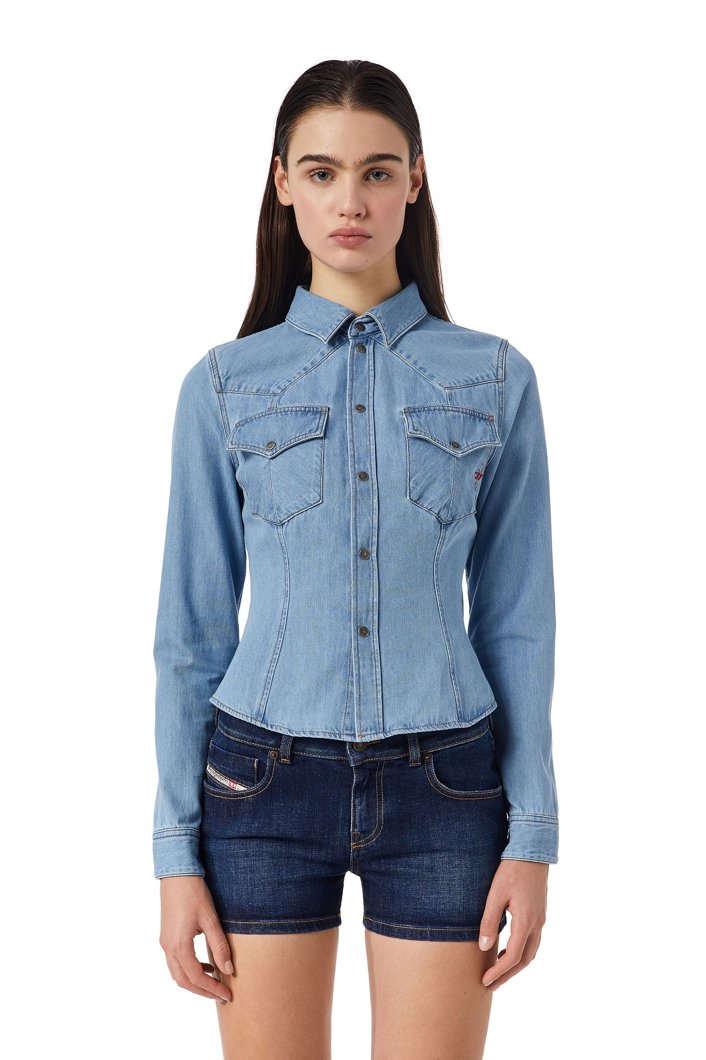 JEANS SHIRT - BLUE DENIM