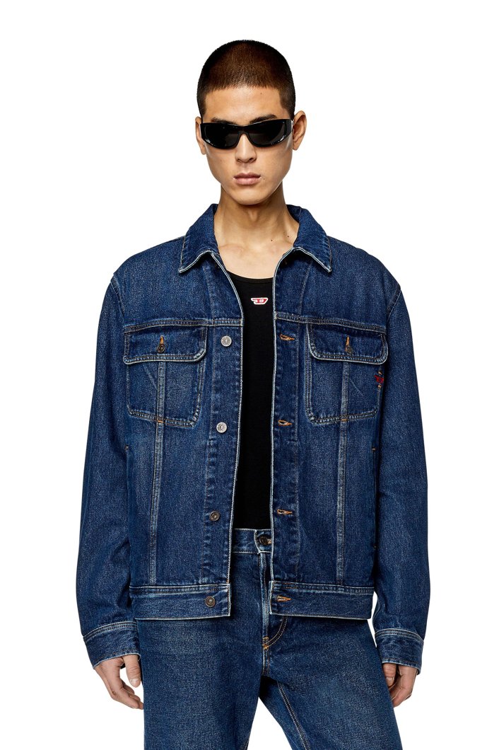 BLOUSON - BLUE DENIM