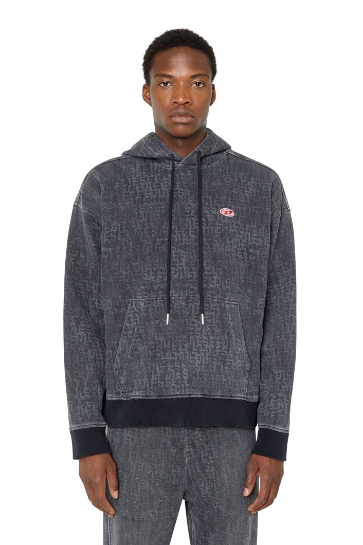 SWEATSHIRT - DENIM BLACK/GREY