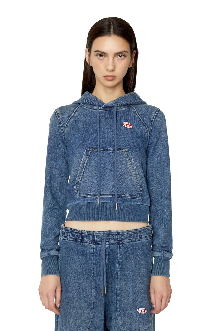SWEATSHIRT - BLUE DENIM
