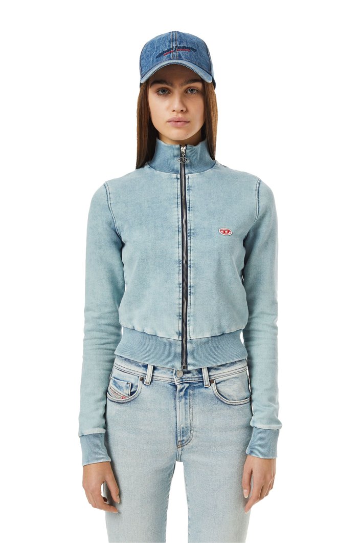 SWEATSHIRT - BLUE DENIM