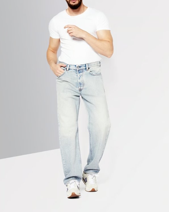 JEANS - BLUE DENIM