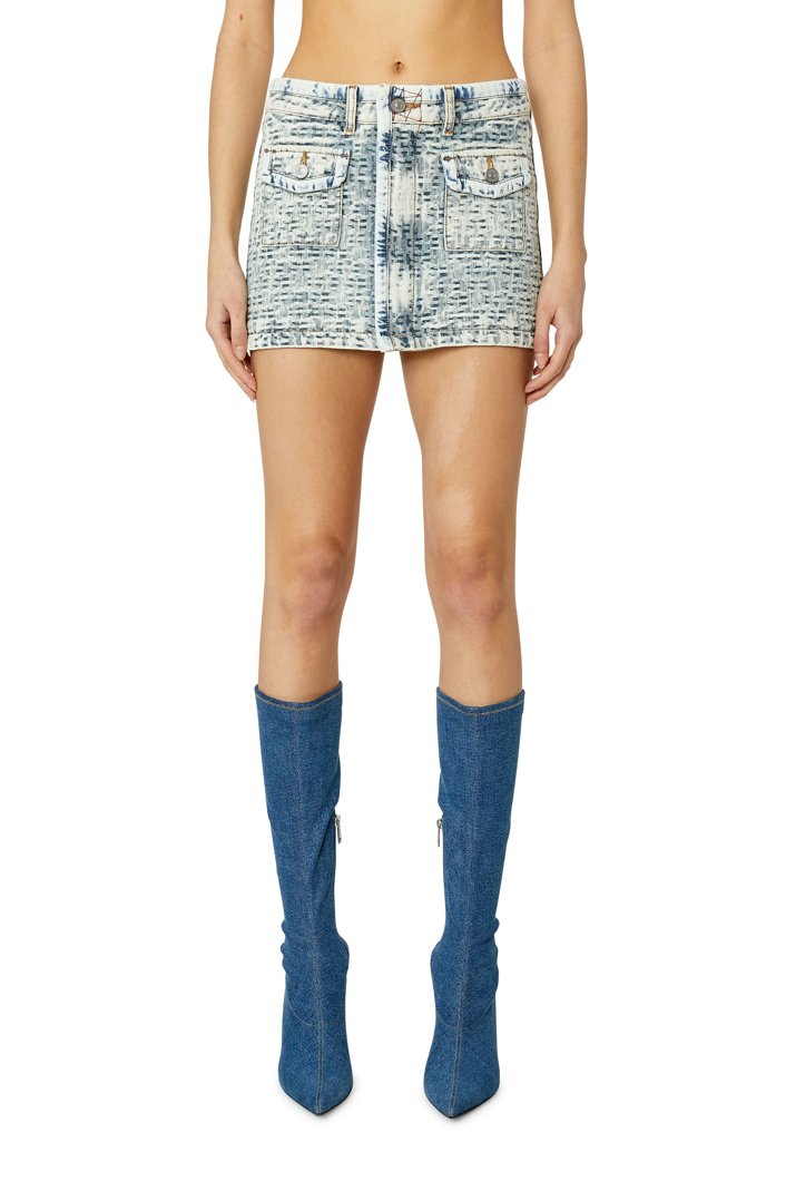 JEANS SKIRT - BLUE DENIM