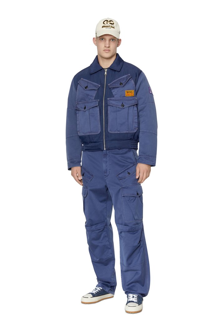BOMBER - PEACOAT