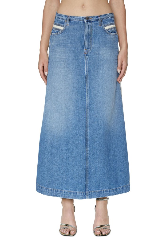 JEANS SKIRT - BLUE DENIM