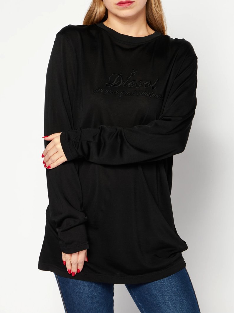 T-SHIRT LONG SLEEVE - CAVIAR