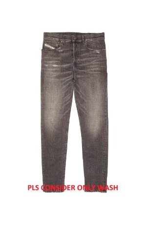 JEANS - DENIM BLACK/GREY