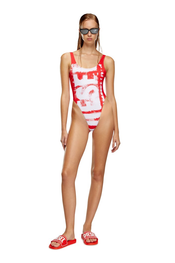 SWIMSUIT - RACING RED