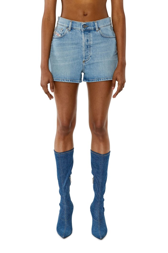 JEANS SHORTS - BLUE DENIM