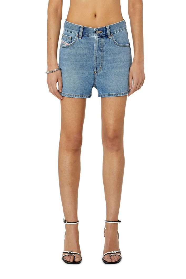 JEANS SHORTS - BLUE DENIM