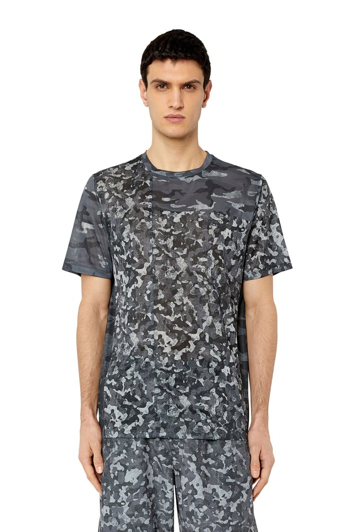 T-SHIRT - CAMOUFLAGE BLACK