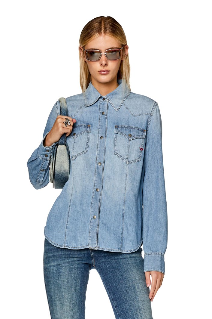 JEANS SHIRT - BLUE DENIM