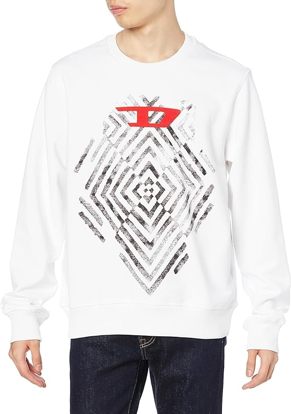 SWEATSHIRT - BRIGHT WHITE