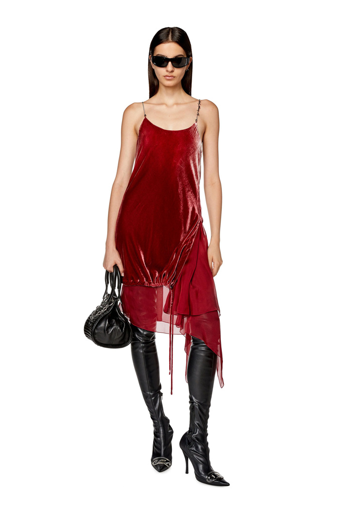 DRESS - BIKING RED