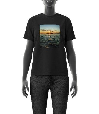 T-SHIRT - BLACK BLACK BLACK