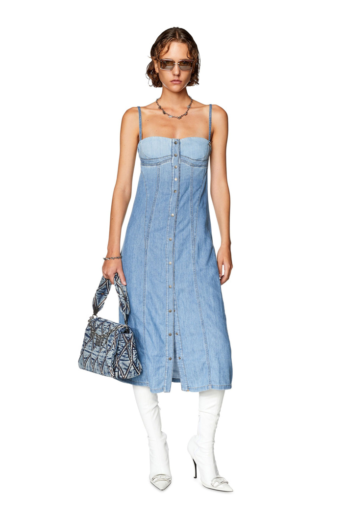 DRESS - BLUE DENIM