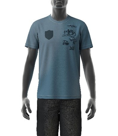 T-SHIRT - FROST GRAY