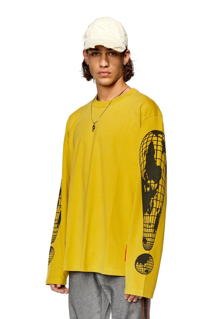 T-SHIRT LONG SLEEVE - WARM OLIVE