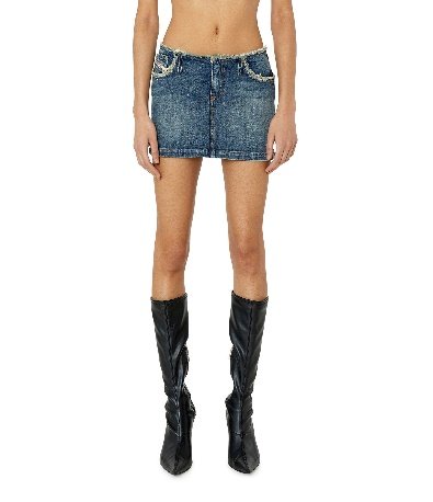 JEANS SKIRT - BLUE DENIM