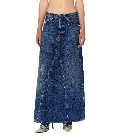 JEANS SKIRT - BLUE DENIM