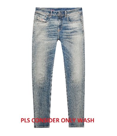 JEANS - BLUE DENIM