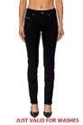 JEANS - DENIM BLACK/GREY