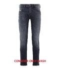 JEANS - DENIM BLACK/GREY
