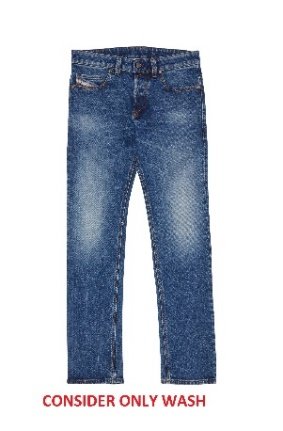 JEANS - BLUE DENIM