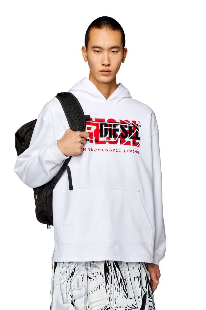 SWEATSHIRT - BRIGHT WHITE