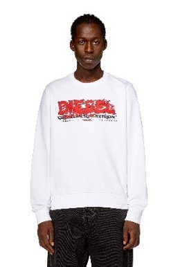 SWEATSHIRT - BRIGHT WHITE