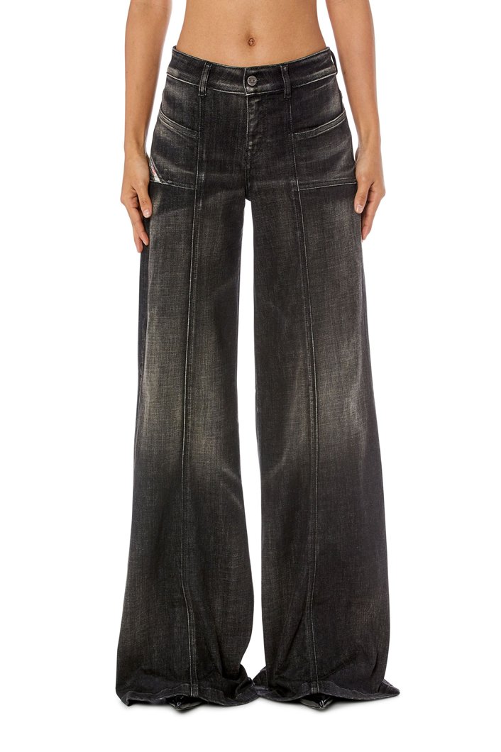JEANS - DENIM BLACK/GREY