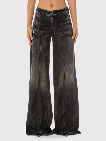 JEANS - DENIM BLACK/GREY