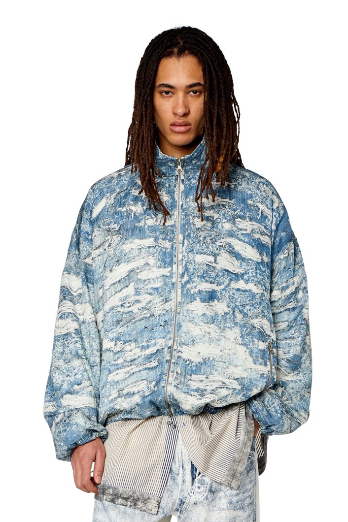 BLOUSON - BLUE DENIM
