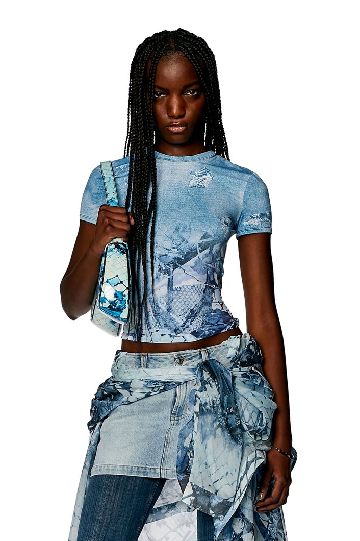 T-SHIRT - BLUE DENIM