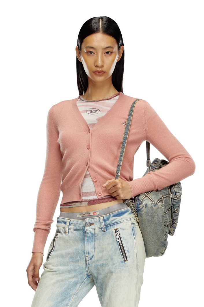 CARDIGAN - ROSE TAN