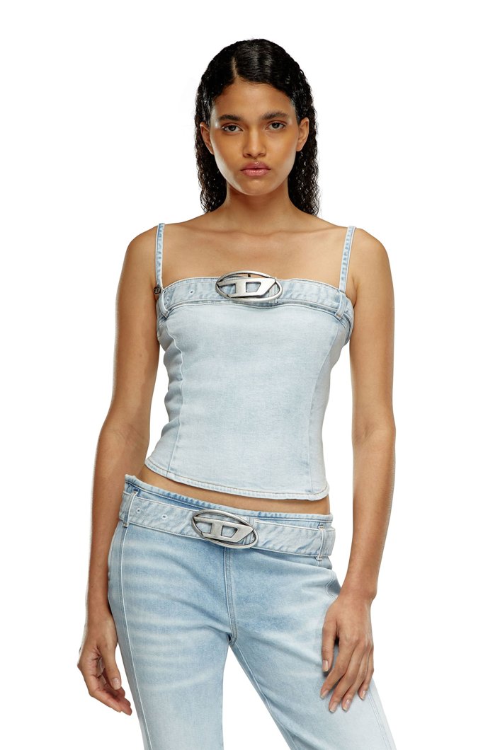 TOP - BLUE DENIM