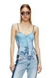 SINGLET - DENIM BLACK/GREY