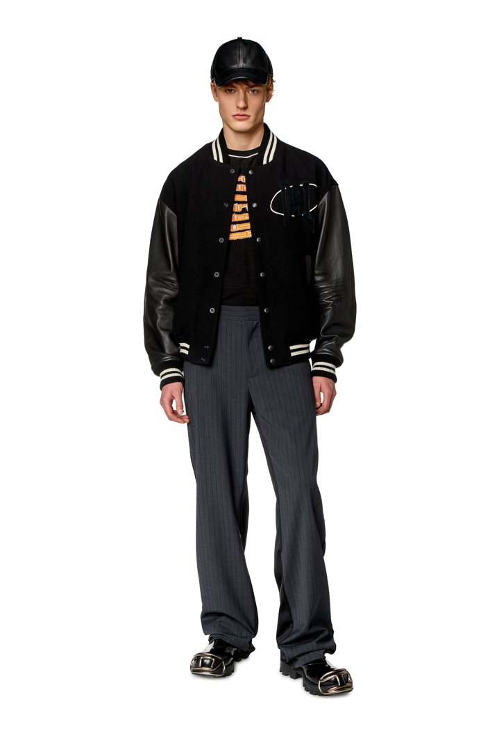 LEATHER JACKET - BLACK BLACK BLACK
