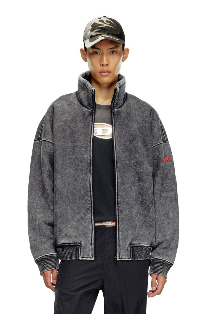 SWEATSHIRT - DENIM BLACK/GREY