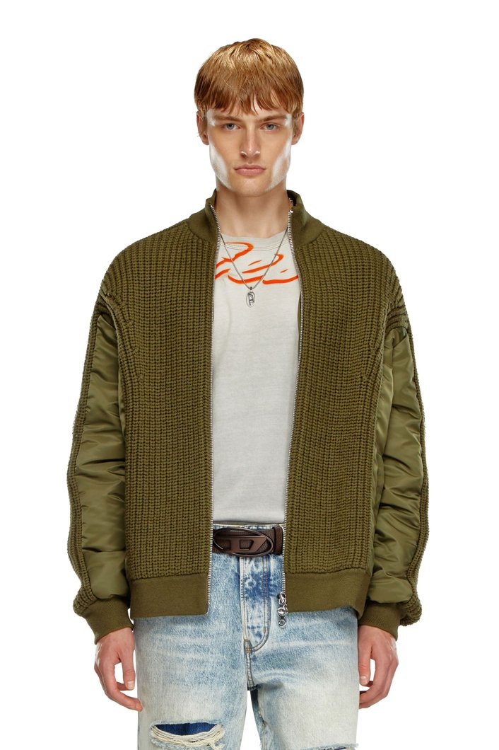 CARDIGAN - OLIVE NIGHT