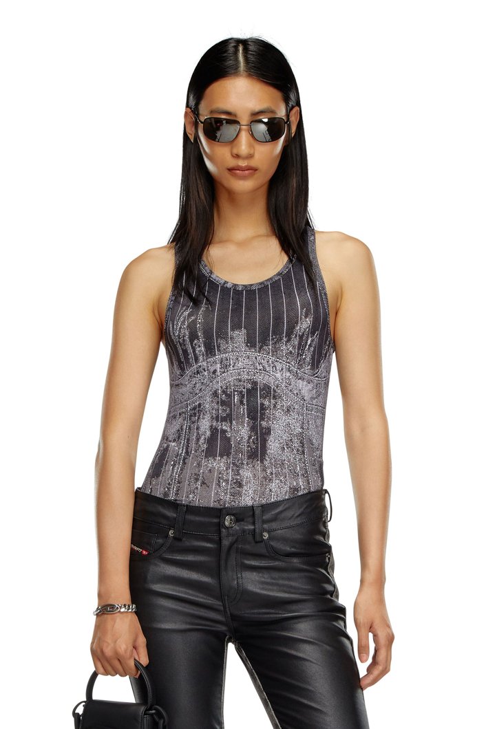 SINGLET - BLACK BLACK BLACK