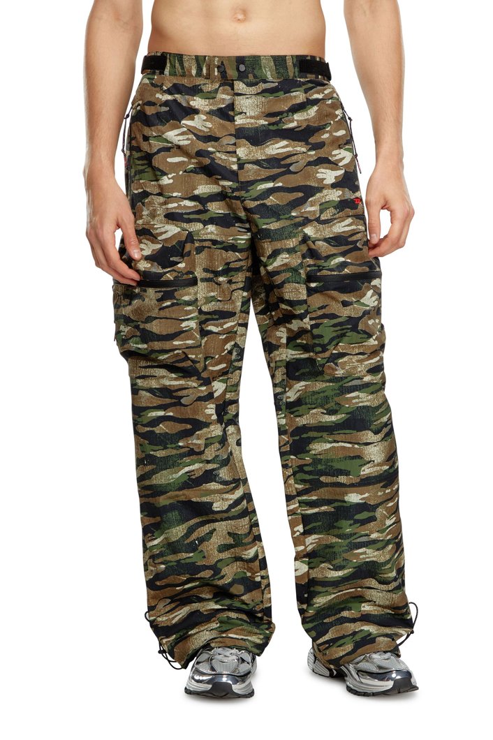 PANTS - CAMOUFLAGE GREEN