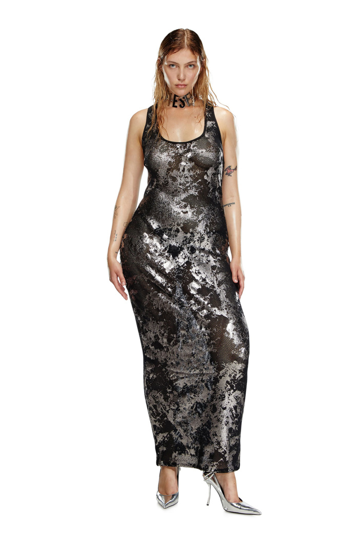 DRESS - AH42A+BLACK FOIL