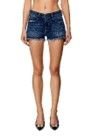 JEANS SHORTS - BLUE DENIM