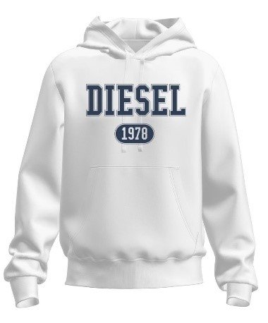 SWEATSHIRT - BRIGHT WHITE
