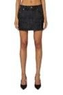 SKIRT - DENIM BLACK/GREY